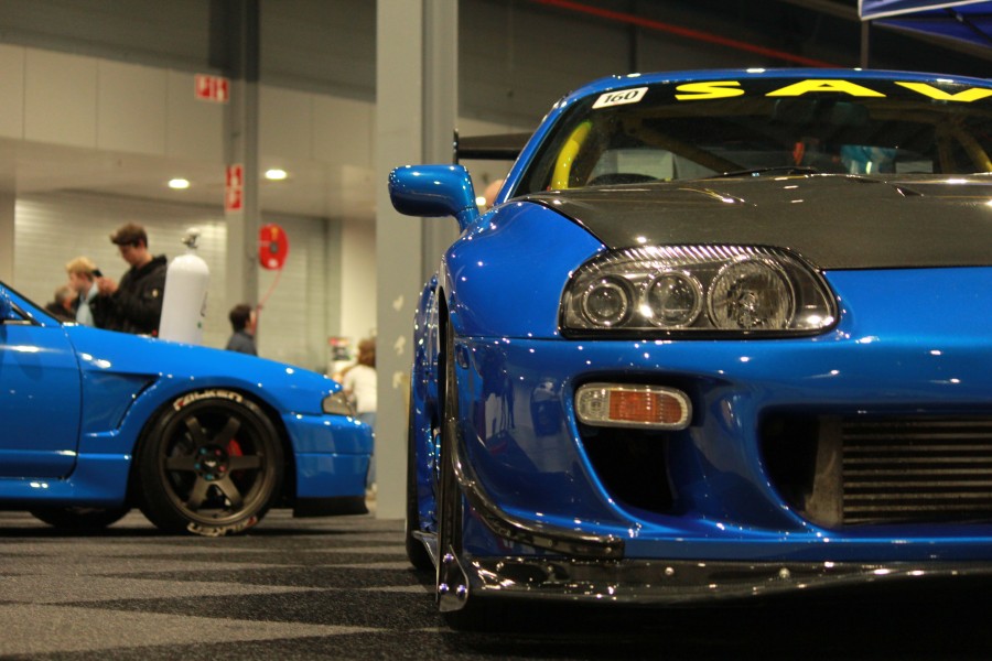 Blue Supra and Silvia