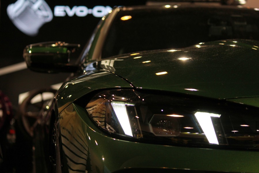 Green BMW M3 Headlight
