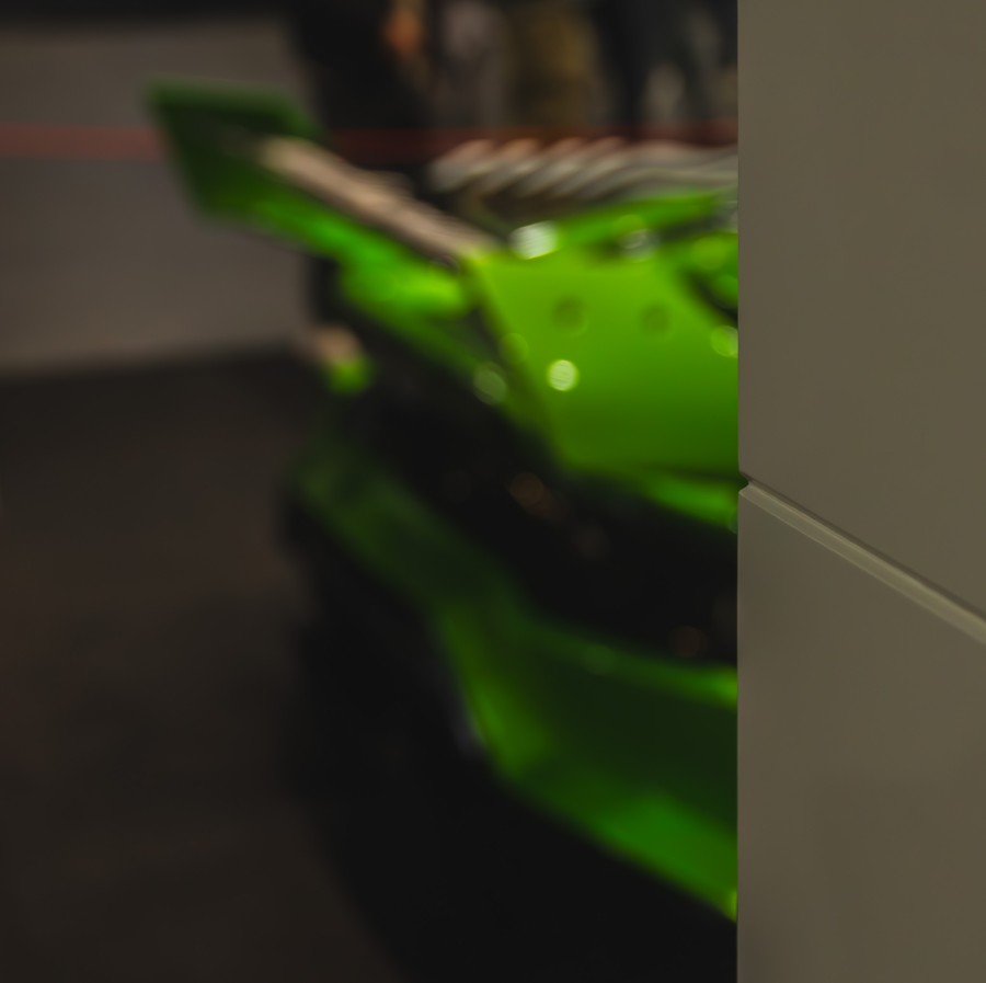 Blurred Rear Wing Detail