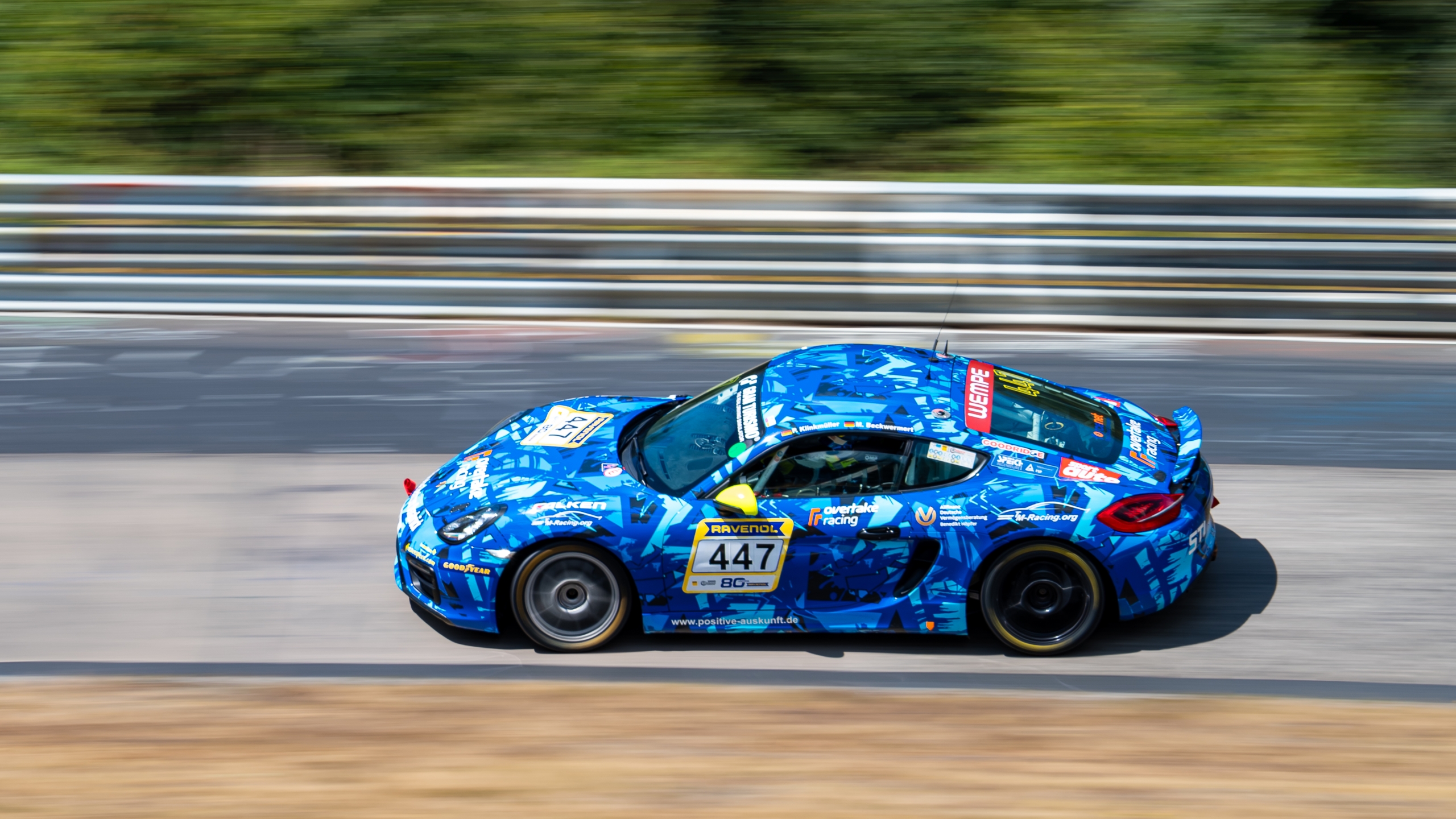 Blue Camo Porsche