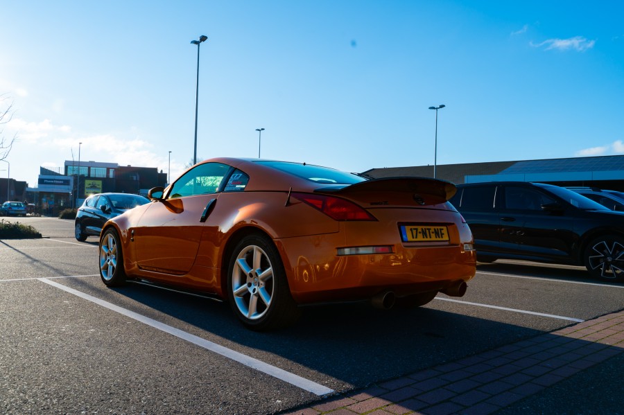 Rear Three-Quarter View