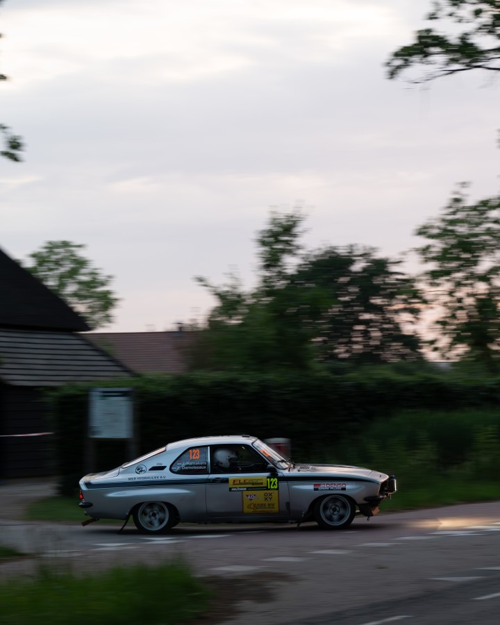 Silver Opel Manta A