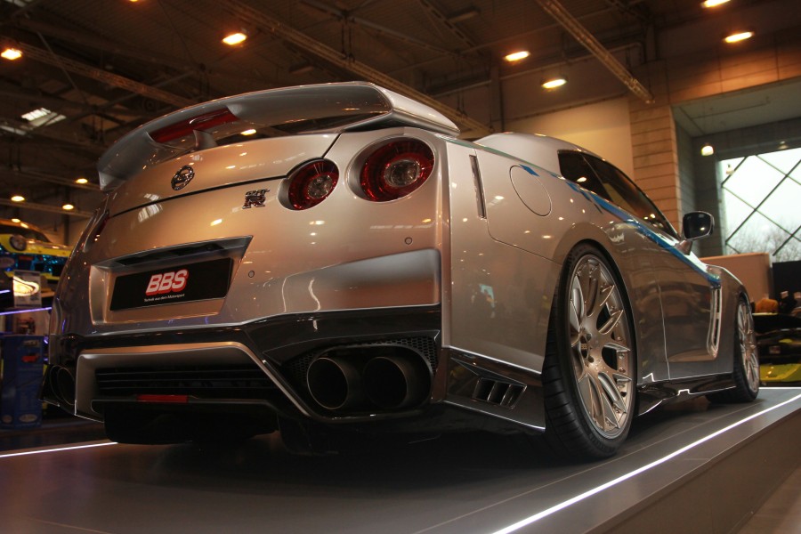 Rear Three-Quarter View