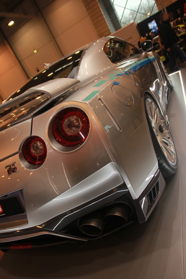 Nissan GT-R at the BBS Stand